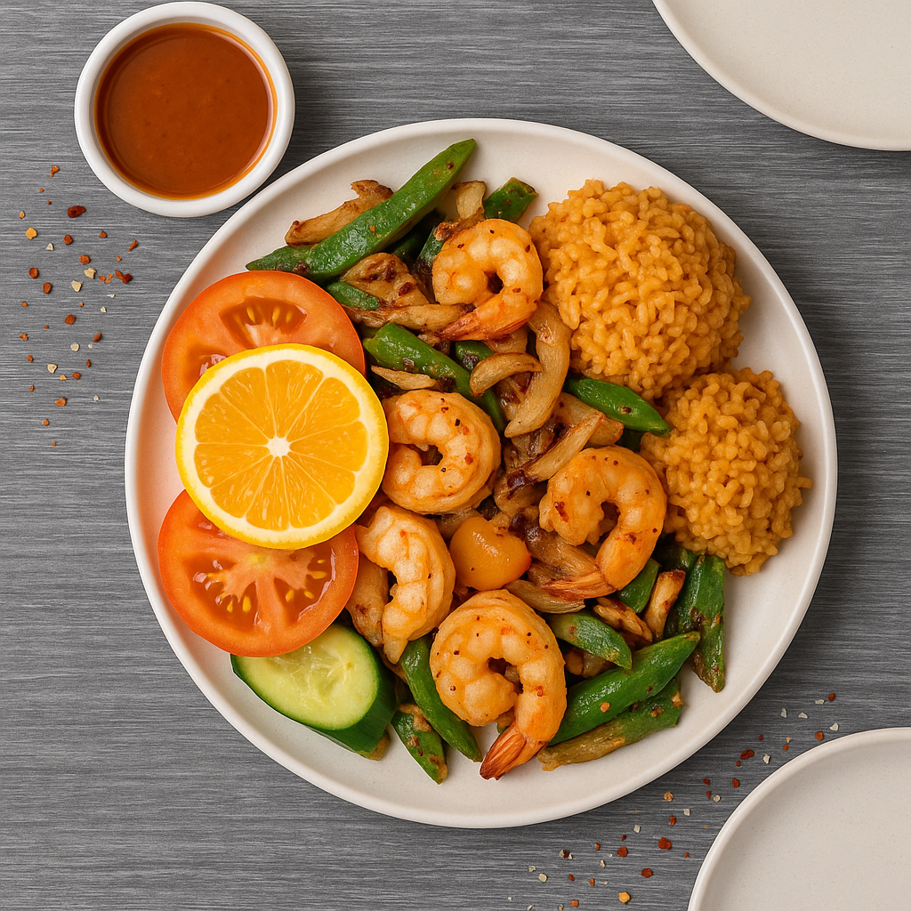 shrimp plate